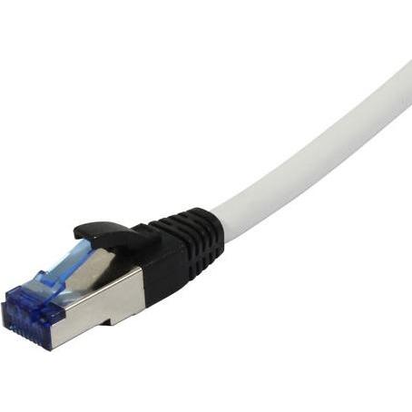 Bild von Synergy 21 Patchkabel RJ45, CAT6A 500Mhz, 0,25m, weiss, S-STP(S/FTP), PUR(Superflex), Aussen/Outdoor/Industrie (S/FTP, CAT6a, 0.25 m), Netzwerkkabel