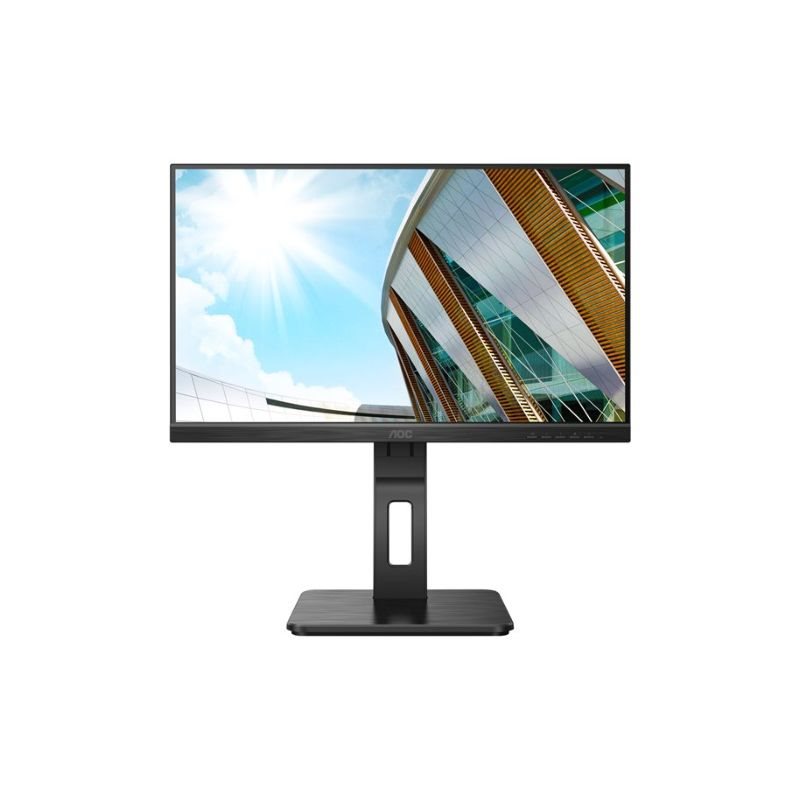 Bild von AOC 22P2Q 54,7cm (21,5") Full HD 16:9 Office Monitor VGA/DVI/HDMI/DP Pivot HV