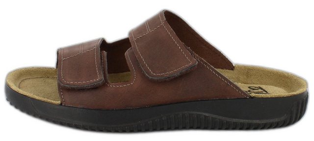 Bild von Beck Herren-Pantolette Ben mit Klettverschluß Hausschuh