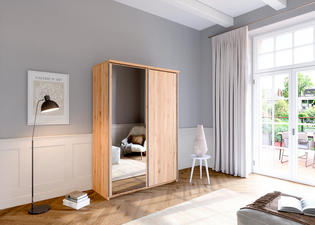 Bild von priess Schwebetürenschrank "Arnsberg", mit Spiegel