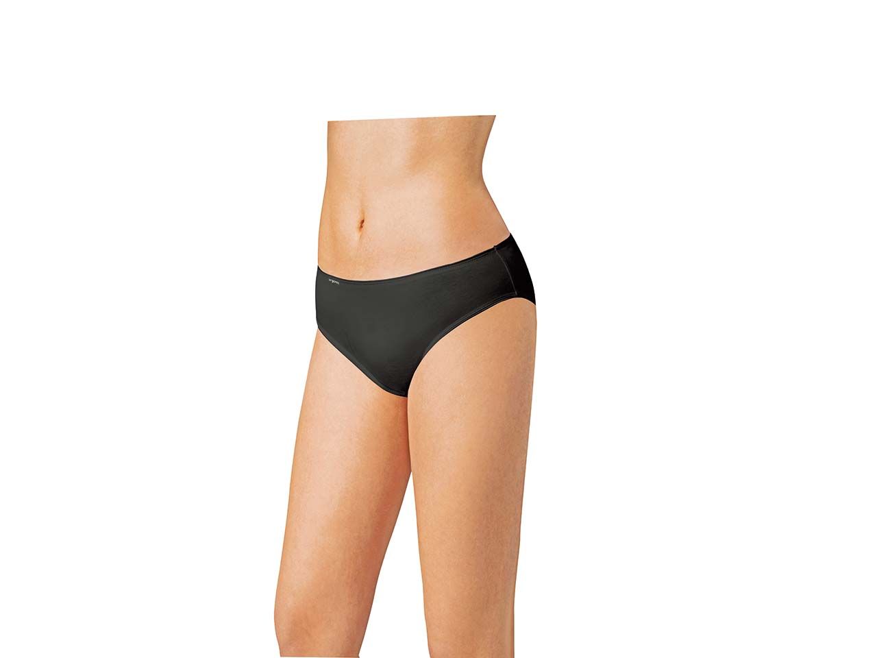 Bild von memo Slip 2er-Set schwarz Gr. L aus Bio-Baumwolle mit Fairtrade-Siegel
