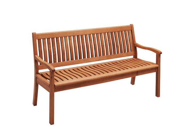 Bild von Rondo Gartenbank 'Cansa'; 156x62x90 cm (BxTxH); natur