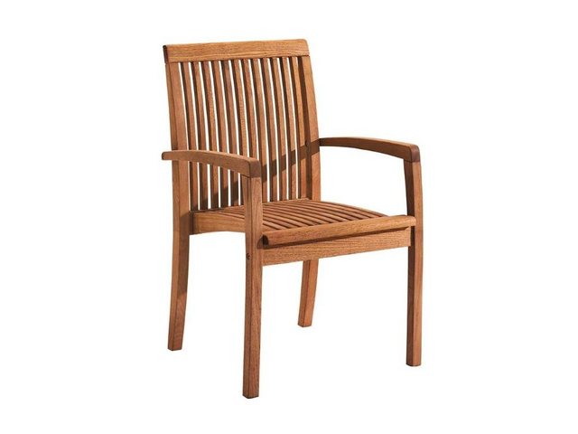 Bild von Rondo Gartensessel 'Enya' mit Armlehnen; 58x58.5x89 cm (BxTxH); natur