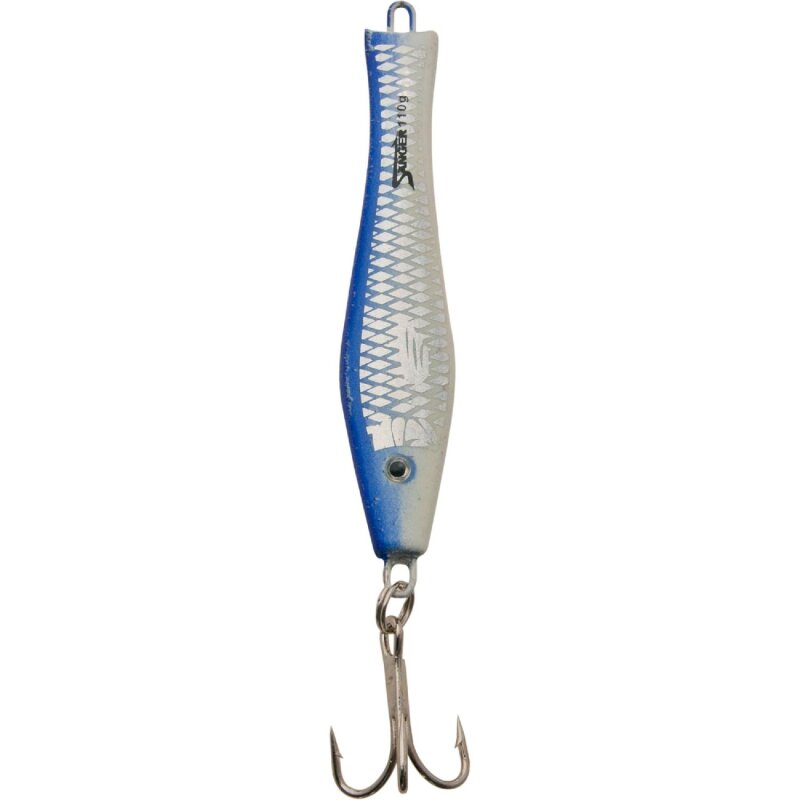 Bild von AQUANTIC 3D Holo Pilker 300g Blau/Silber