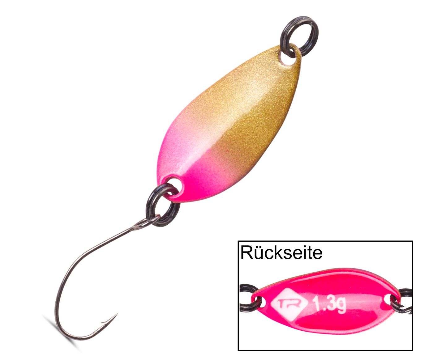 Bild von IRON TROUT Gentle Spoon 1,3g Orange Pink Pink
