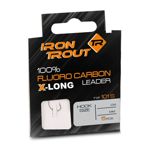 Bild von IRON TROUT X-long FC Leader 101S Gr.6 360cm 0,18mm Kupfer
