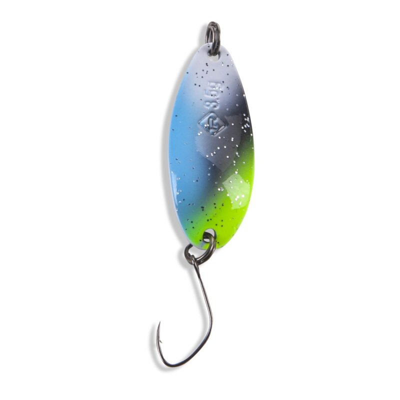 Bild von IRON TROUT Hero Spoon 3,5g Blue Yellow Black