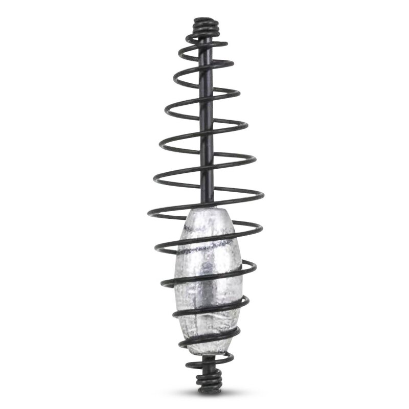 Bild von SÄNGER Futterspirale mit Bleigewicht 50mm 15g Schwarz