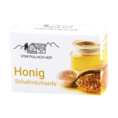 Bild von Handseife Pullach Hof - Honig Schafmilchseife 100g