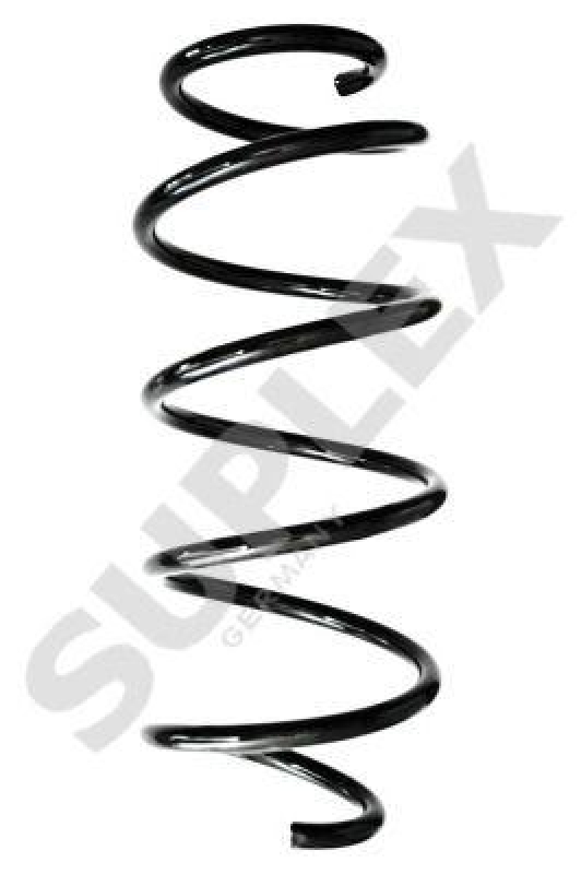 Bild von SUPLEX 39318 Fahrwerksfeder Federn, Fahrwerksfedern, Feder Vorderachse Schraubenfeder mit konstantem Drahtdurchmesser VOLKSWAGEN: GOLF 6, Golf 6