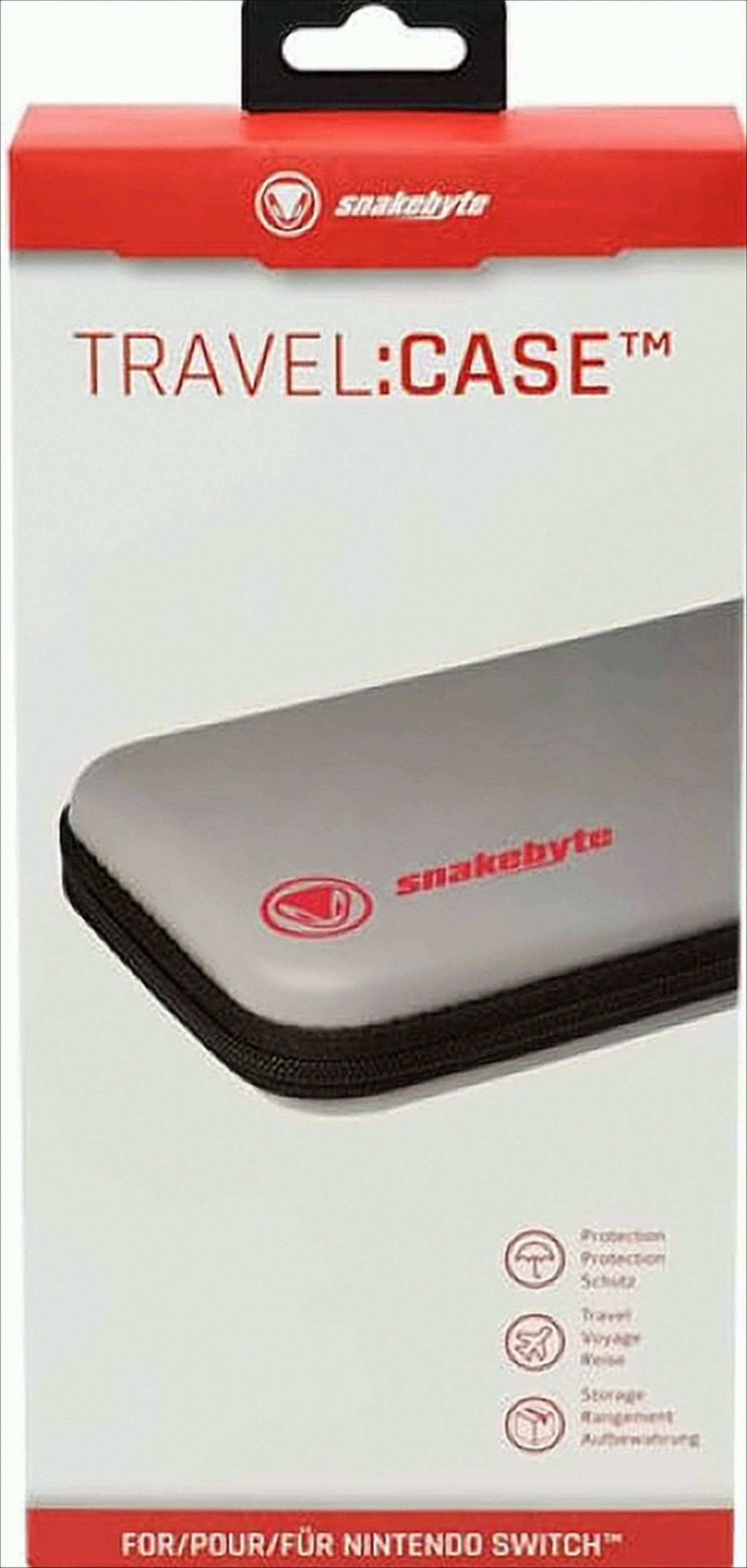 Bild von Snakebyte Travel Case (Switch), Weiteres Gaming Zubehör, Grau