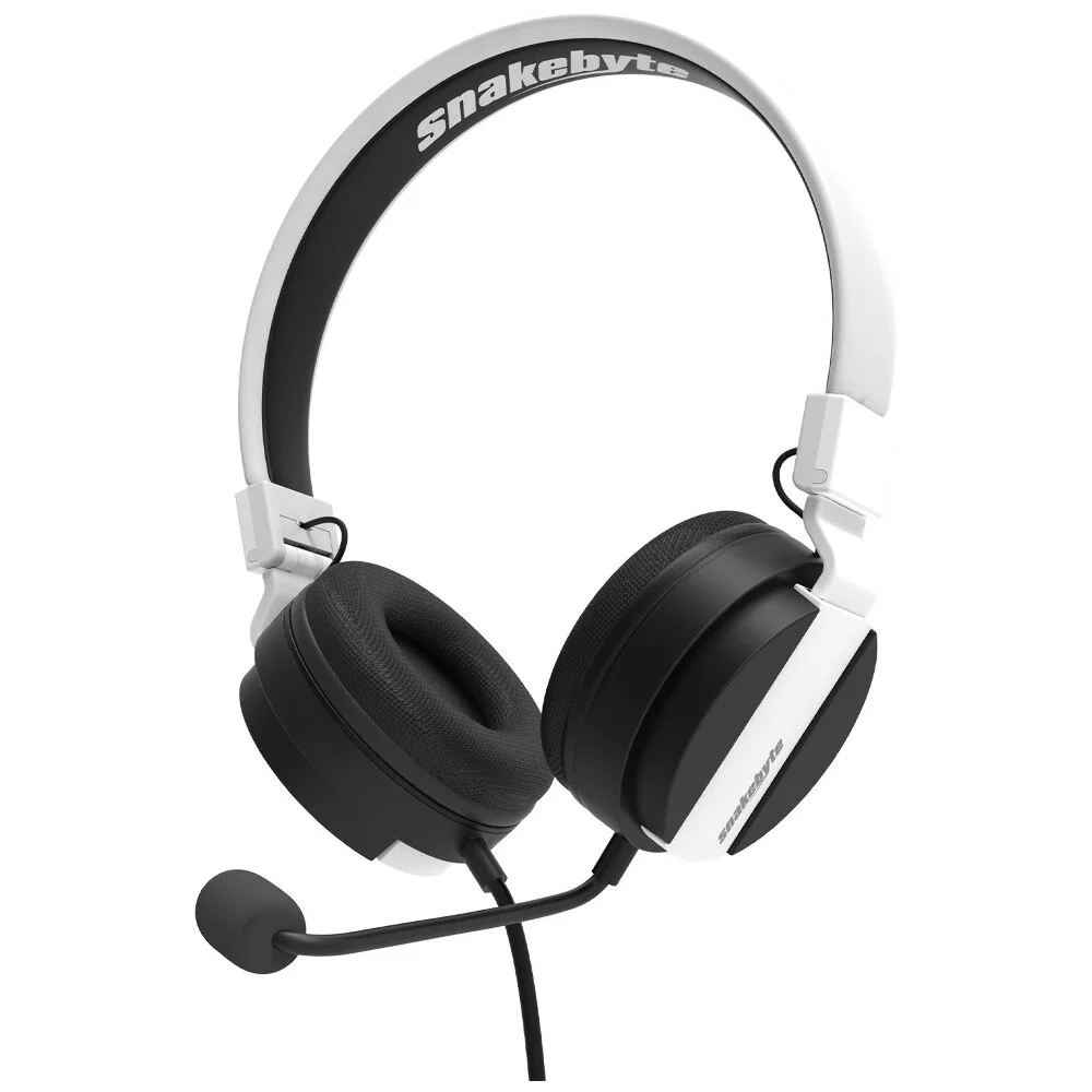 Bild von EPE Snakebyte HEAD:SET 5 (PS5) Kopfhörer Kopfband Schwarz (Kabelgebunden), Gaming Headset, Schwarz, Weiss