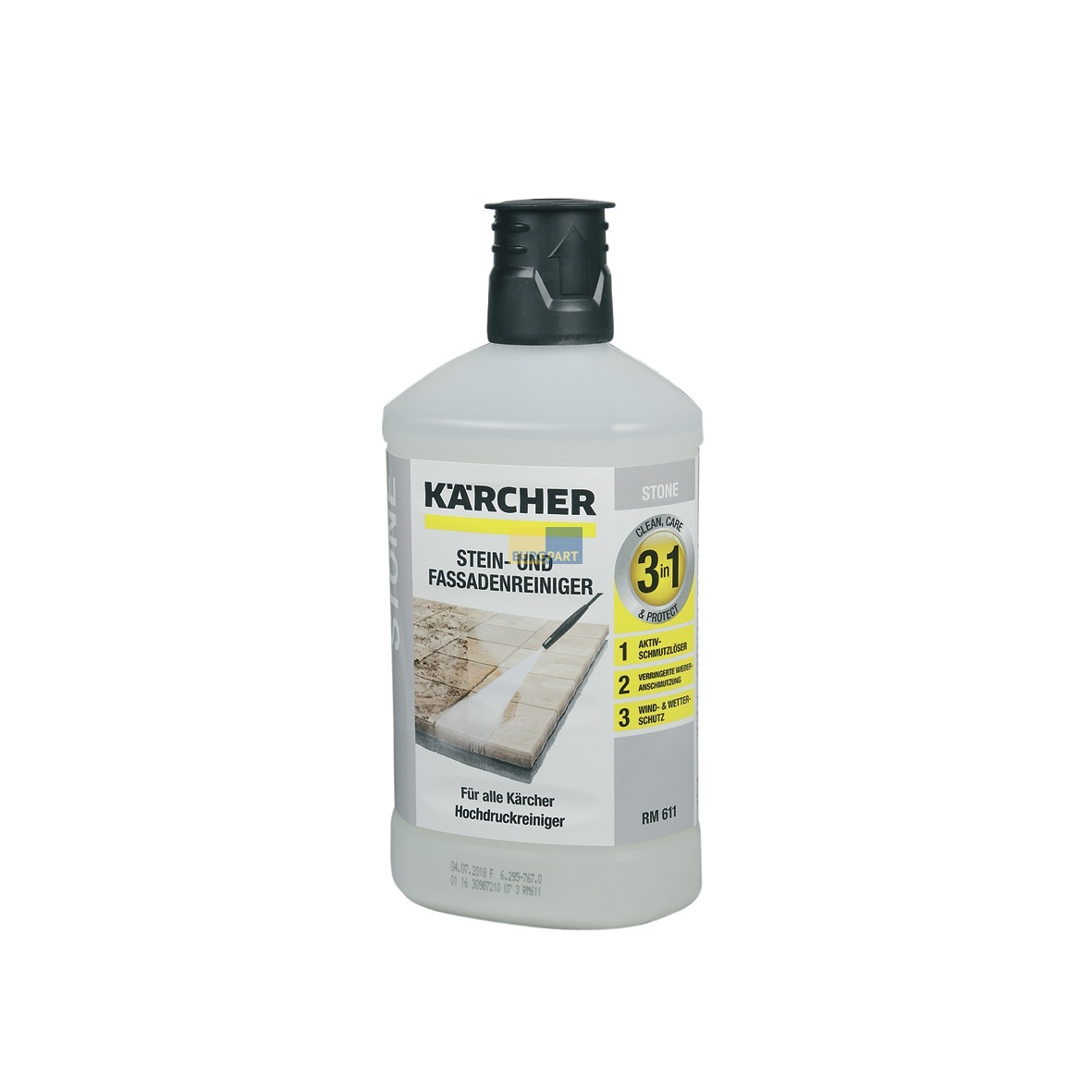 Bild von Steinreiniger und Fassadenreiniger 3-in-1 Kärcher RM611 6.295-755.0 für Hochdruckreiniger 1L (KD-6.295767.0)
