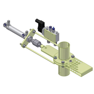 Bild von Verschlussschieber, elektropneumatisch DN 70 für Industriesauger