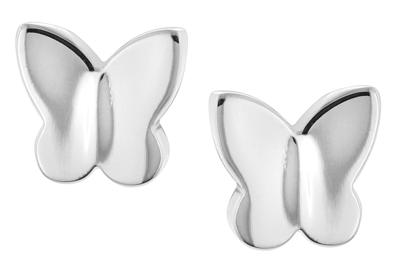 Bild von Boccia 05076-01 Kinder-Ohrringe Titan Ohrstecker Schmetterling