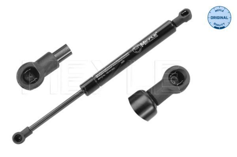 Bild von MEYLE 740 910 0020 Heckklappendämpfer Kofferraum Dämpfer, Gasfeder Heckklappe, Kofferraum Stoßdämpfer 465 280 ORIGINAL Quality FORD: Focus Mk1 Saloon