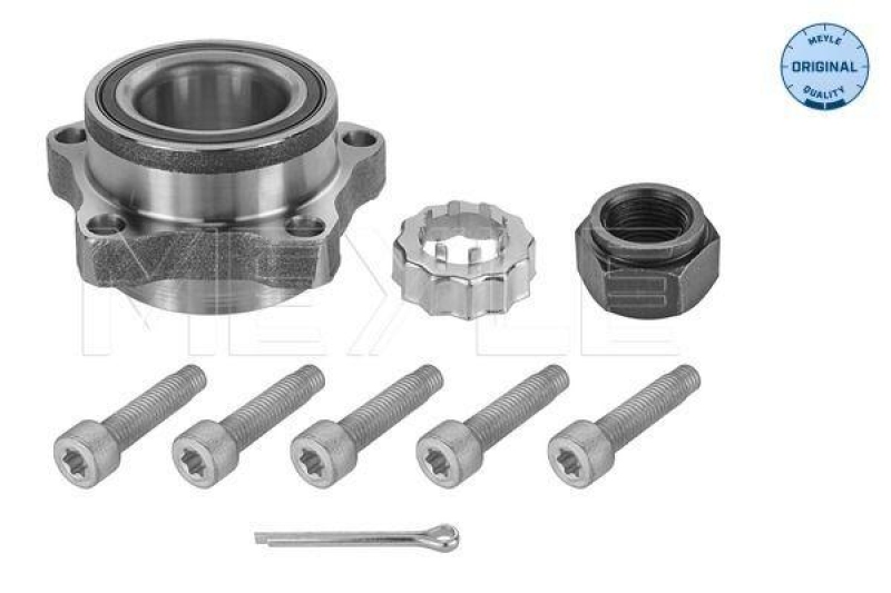 Bild von MEYLE Radnabe MEYLE-ORIGINAL Quality vorne rechts links mit Anbaumaterial 78mm für FORD USA 6C11-1K018-AA 6C11-2B663-AA 1377907 714 650 0016