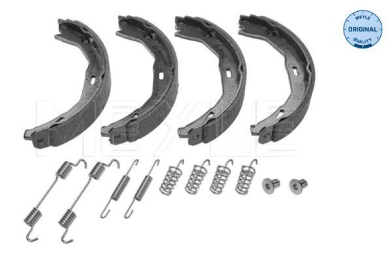 Bild von MEYLE Bremsbackensatz, Feststellbremse MEYLE-ORIGINAL Quality hinten rechts links Ø164mm 164mm für MERCEDES-BENZ A0044208620 0044208620 014 533 0003/S