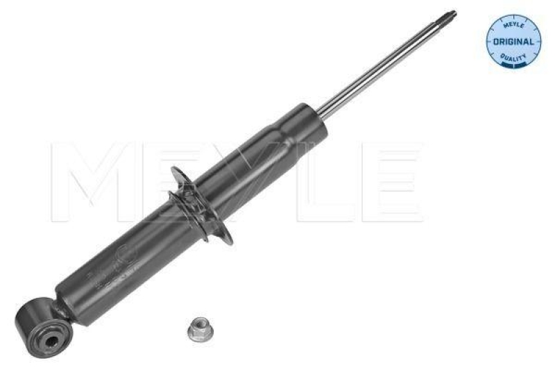 Bild von MEYLE 126 725 0031 Stoßdämpfer Federbein, Stossdämpfer Hinterachse Gasdruck Zweirohr federtragender Dämpfer unten Auge, oben Stift ORIGINAL Quality