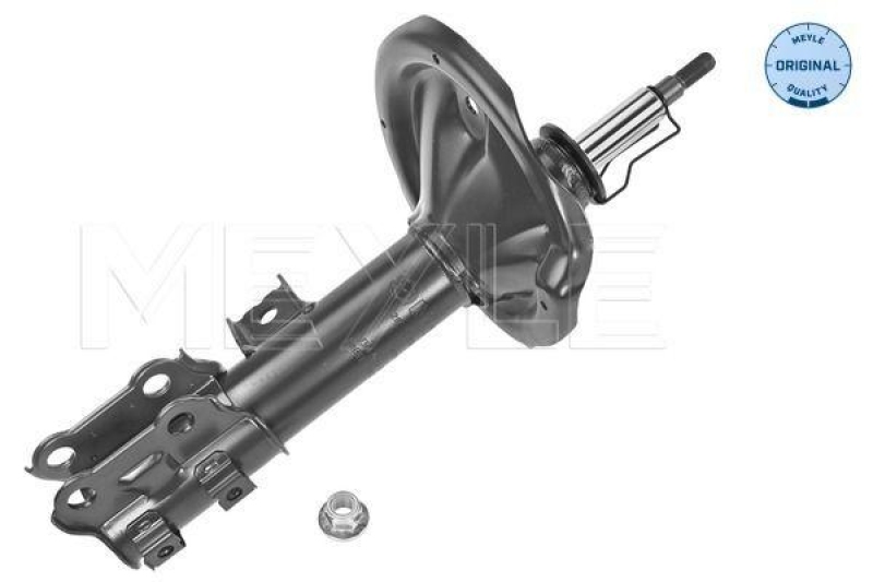 Bild von MEYLE 28-26 623 0009 Stoßdämpfer Federbein, Stossdämpfer Vorderachse rechts Gasdruck Zweirohr Federbein oben Stift ORIGINAL Quality