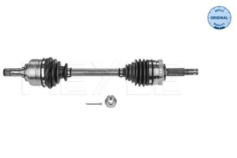 Bild von MEYLE 614 498 0034 Antriebswelle Gelenkwelle, Halbachse, Seitenwelle Vorderachse links 580 23 ORIGINAL Quality OPEL: Corsa C Hatchback