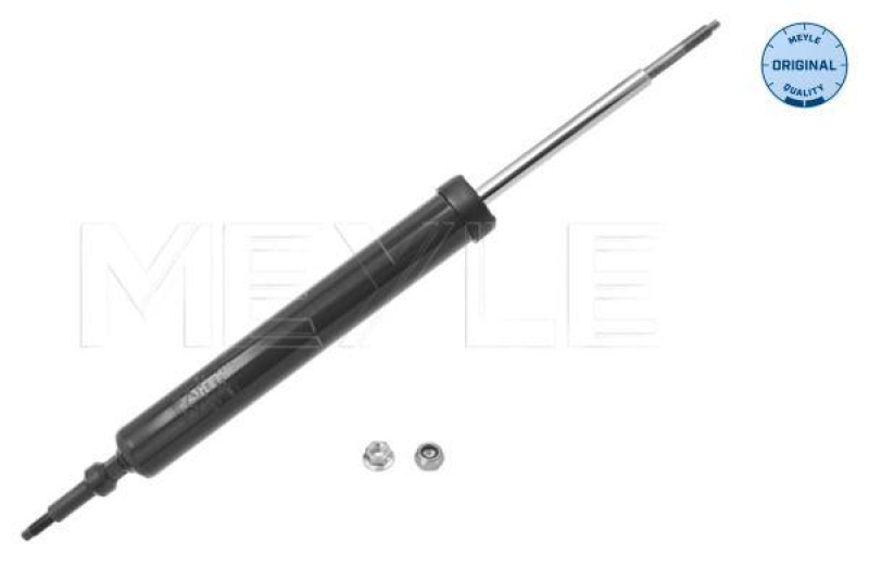 Bild von MEYLE 326 725 0032 Stoßdämpfer Federbein, Stossdämpfer Hinterachse Gasdruck Zweirohr Teleskop-Stoßdämpfer oben Stift, unten Stift ORIGINAL Quality