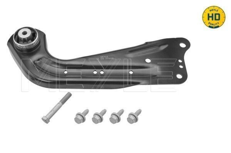 Bild von MEYLE 116 050 0179/HD Querlenker mit Befestigungsmaterial, mit Gummilager Hinterachse links Querlenker Stahlblech VOLKSWAGEN: Golf 7 Variant