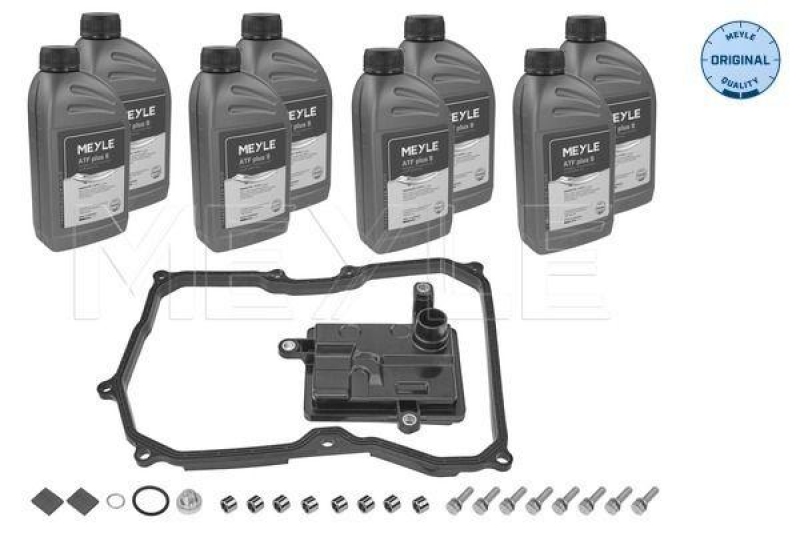 Bild von MEYLE MEYLE-ORIGINAL-KIT: Better solution for you! [8L] Teilesatz, Ölwechsel-Automatikgetriebe mit Zubehör für SKODA VW SEAT 09G321370 09G325429E 100