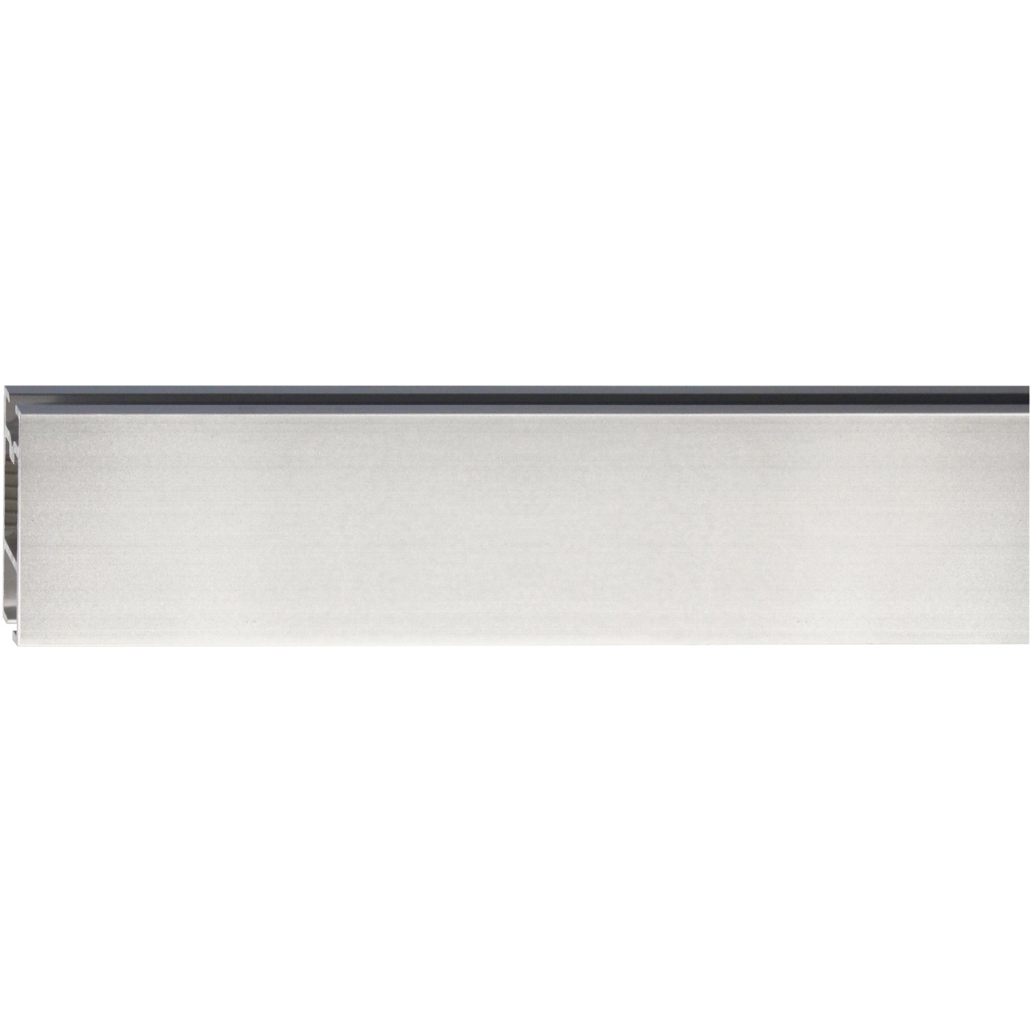 Bild von Mydeco Gardinenstange für Gleiter Edelstahl-Optik 3,2 cm x 1,1 cm Länge 260 cm