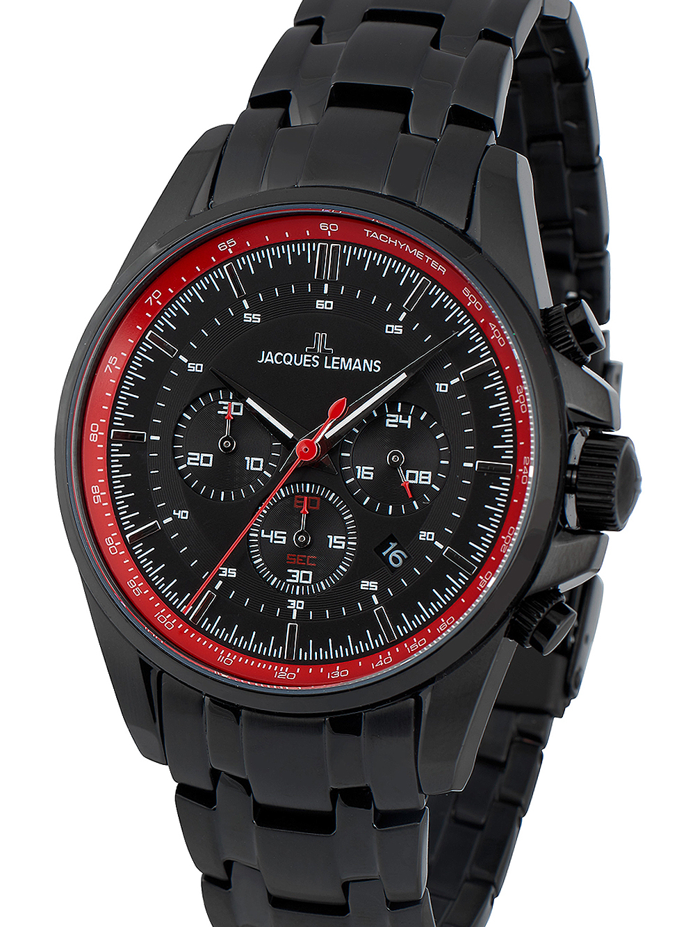 Bild von Jacques Lemans 1-1799X Liverpool Chronograph Herrenuhr 44mm 10ATM