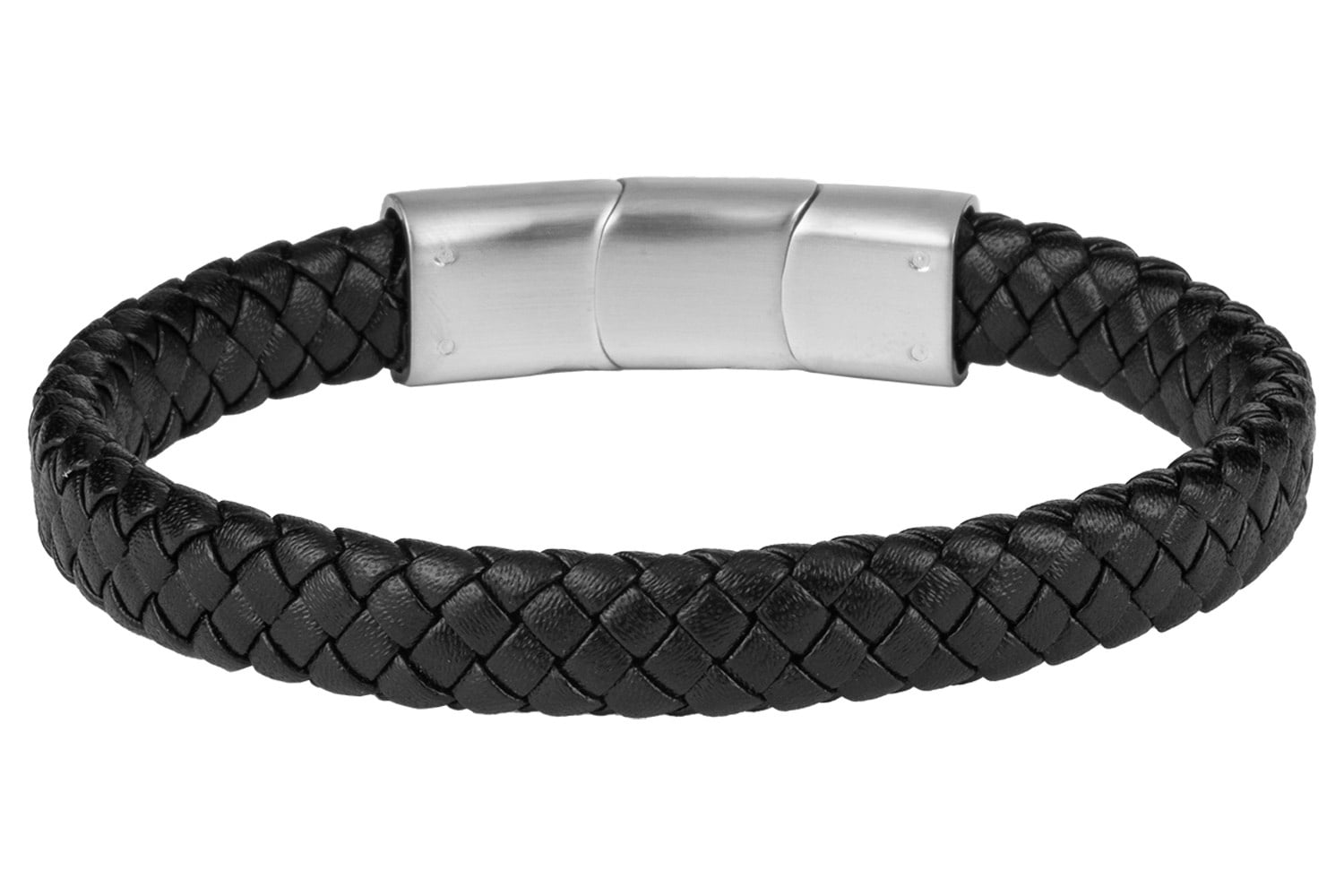 Bild von Jacques Lemans S-B123A Herren-Armband Leder Schwarz