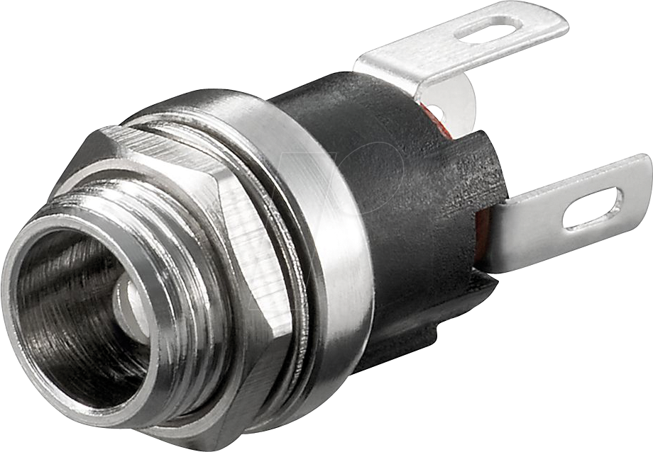 Bild von Goobay DC-Einbaubuchse für Hohlstecker 5,5x2,5mm - Lötanschluss Audio-Adapter