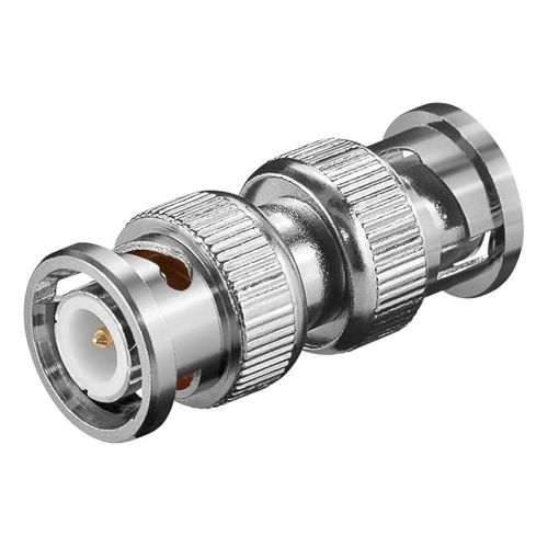 Bild von BNC-Stecker auf BNC-Stecker 75 Ohm mit Goldkontakten