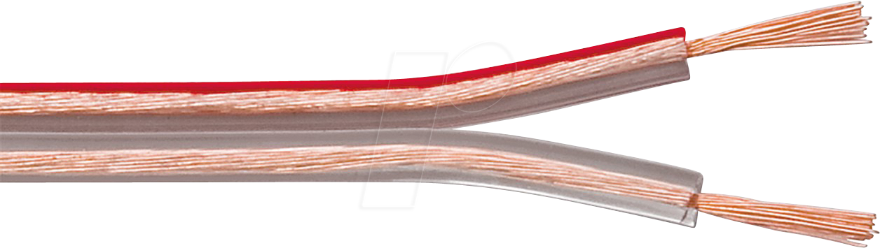 Bild von Goobay Lautsprecherkabel Transparent CU (10 m, 0.75 mm²), Lautsprecherkabel, Transparent