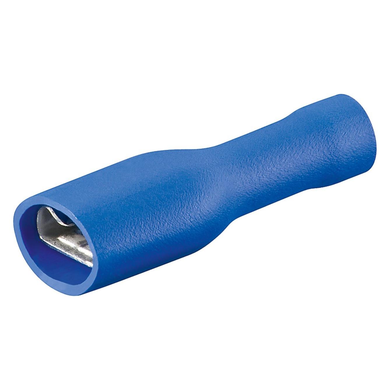 Bild von Goobay Flachsteckhülsen, Blau, Elektronikkabel + Stecker, Blau