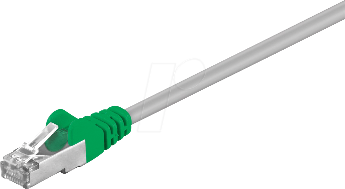 Bild von Goobay CAT 5e, F/UTP Cross-Patchkabel, Grau, 3 m (F/UTP, CAT5e, 3 m), Netzwerkkabel