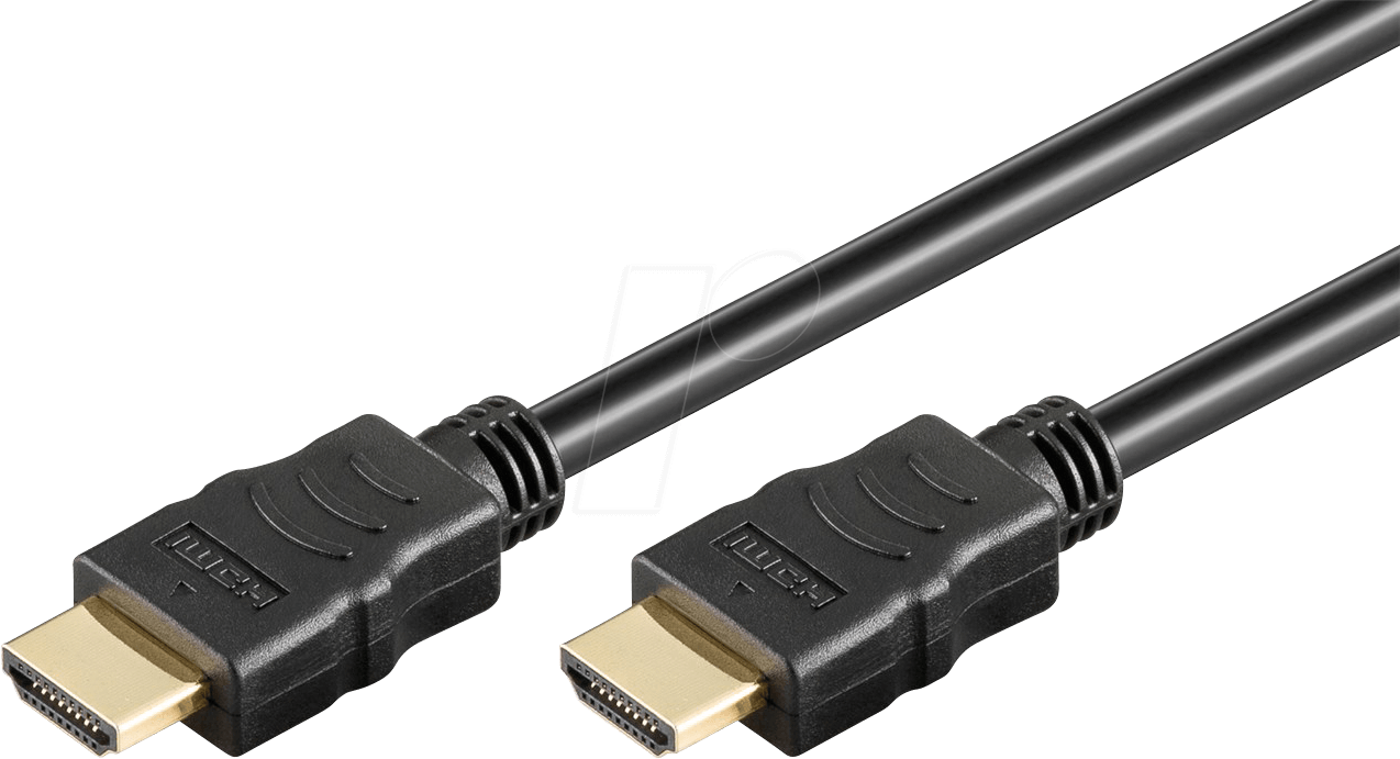 Bild von Goobay High Speed HDMI™-Kabel mit Ethernet (4K@60Hz HDMI-Kabel, 4K UHD, vergoldet, eARC