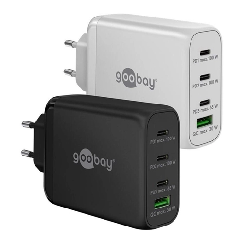 Bild von Goobay USB-C™ PD Multiport-Schnellladegerät (100 W) schwarz