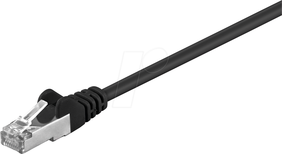 Bild von GOOBAY 68657 - 15 m Cat.5e F/UTP-Netzwerkkabel, schwarz, RJ45