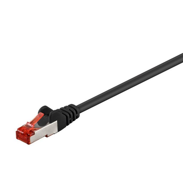 Bild von WENTRONIC Kabel CAT6 SFTP PIMF [bk] 15,0m 1er Netzwerkkabel