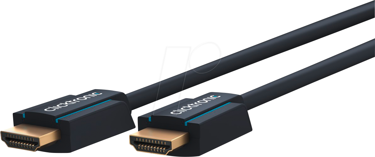 Bild von ClickTronic Casual Series - HDMI with Ethernet cable - HDMI Type A (M) bis HDMI Type A (M) - 1.5 m