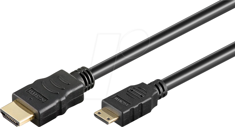 Bild von Goobay Ultra High-Speed HDMI-Kabel auf Mini-HDMI 8K @ 60 Hz (1 m, HDMI), Video Kabel