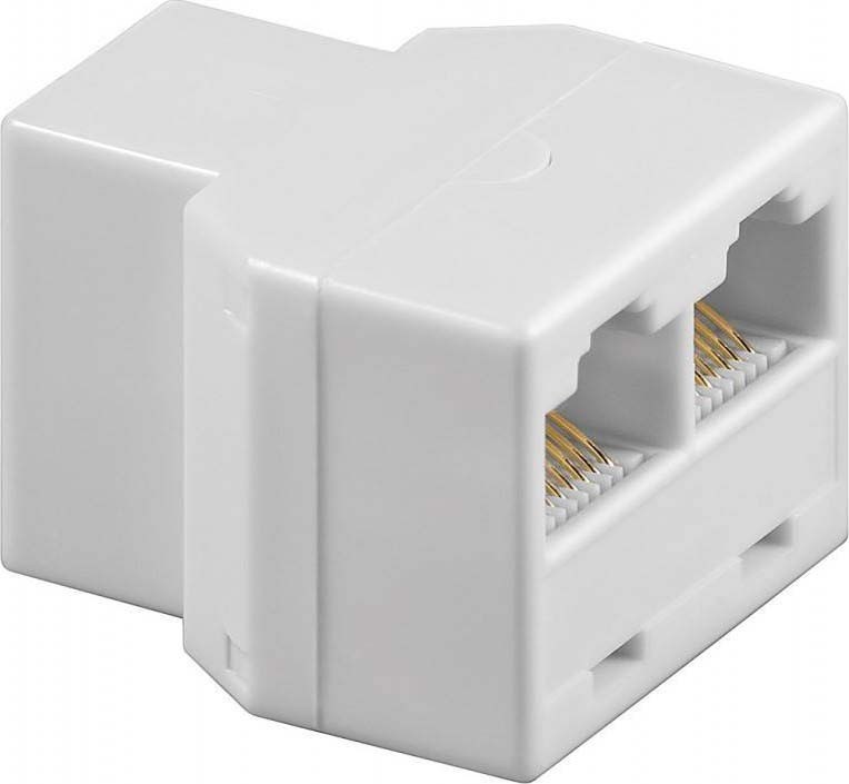 Bild von Goobay Goobay ISDN T-Adapter RJ45 93056 Netzwerk-Patch-Panel