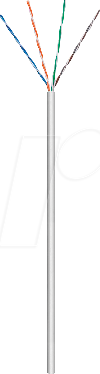 Bild von Goobay CAT 5e Netzwerkkabel, U/UTP, Grau, 305 m - CU, AWG 26/7 (stranded), Netzwerkkabel, (30500 cm)
