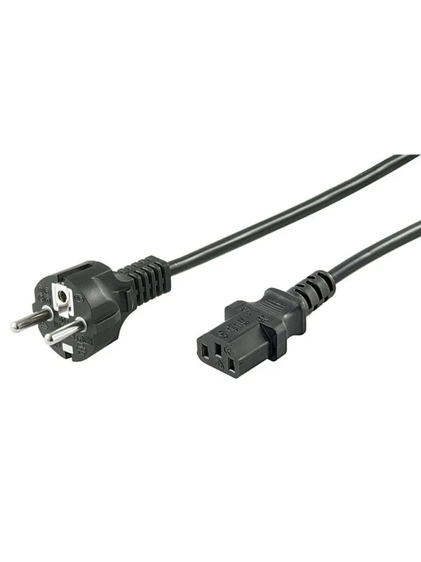 Bild von Kaltgeräte-Anschlusskabel C13 >  Schutzkontakt-Stecker