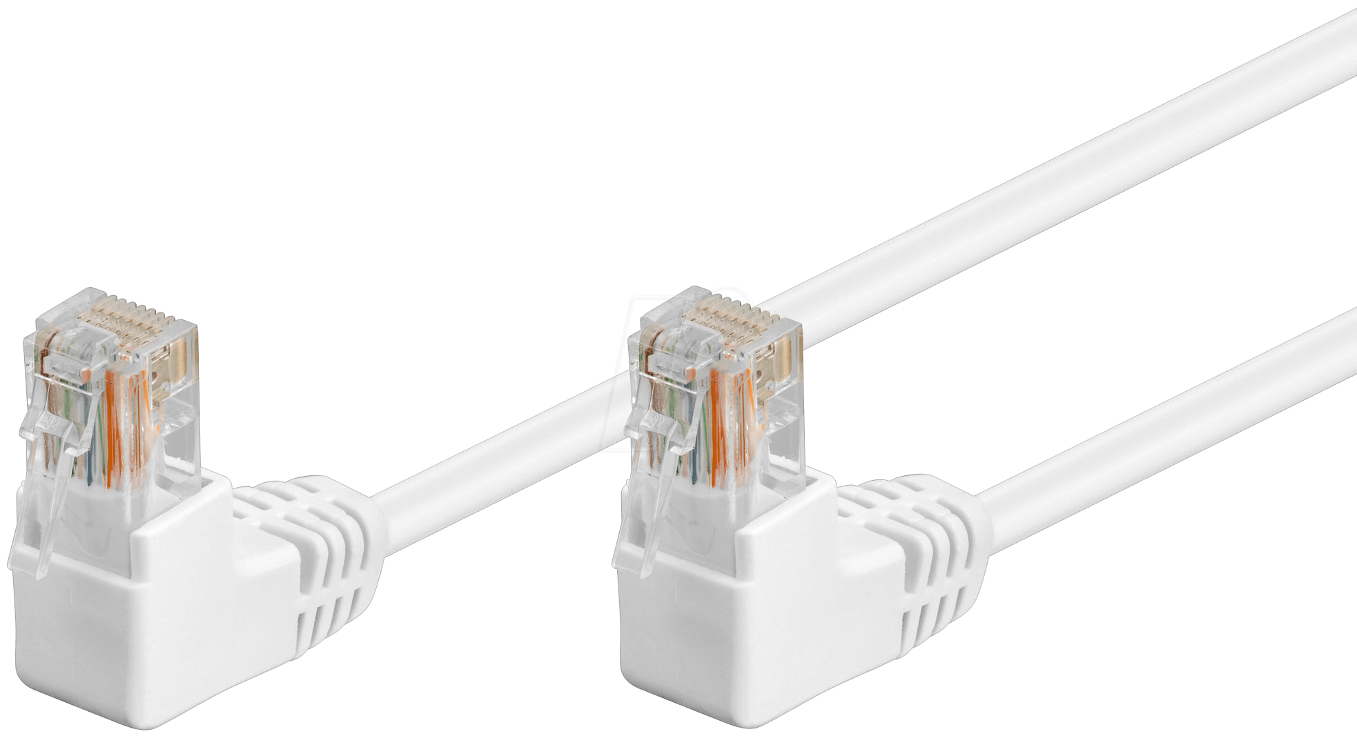 Bild von Wentronic 96072 - RJ-45 - RJ-45 - Männlich/männlich - Cat5e - U/UTP (UTP) - Weiß (96072)