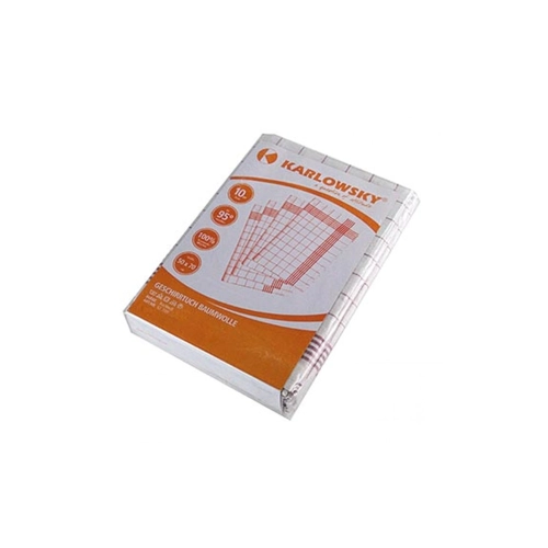 Bild von Karlowsky Geschirrtuch Rot/Weiß, 50x70cm, 10er-Pack