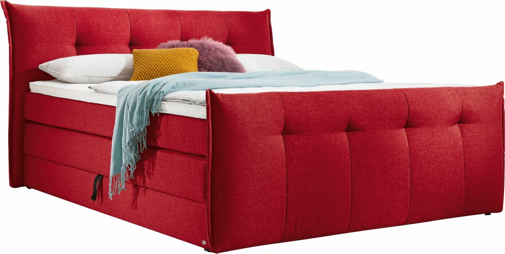 Bild von set one by Musterring Boxspringbett Florida, mit Bettkasten, in verschiedenen Farben und Härtegraden lieferbar
