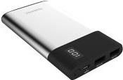Bild von Terratec P80 Slim (8000 mAh, 5 W, 29.60 Wh), Powerbank, Schwarz, Silber