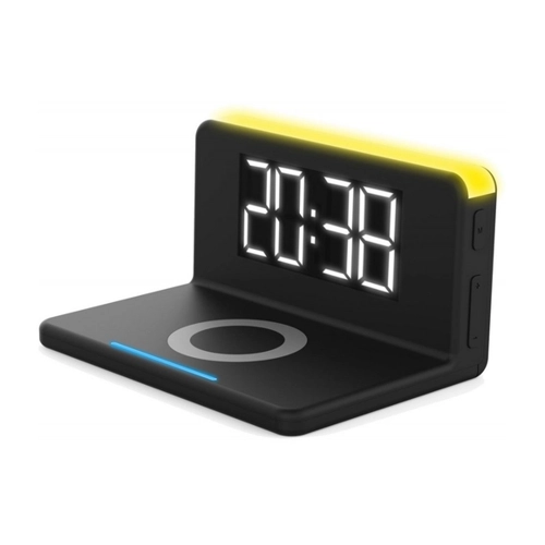 Bild von Terratec ChargeAIR Clock - Digitaler Wecker mit kabelloser Ladefunktion